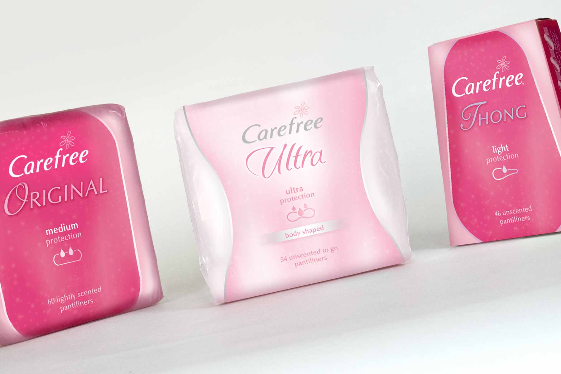 Package design for Carefree. Created for CBX.