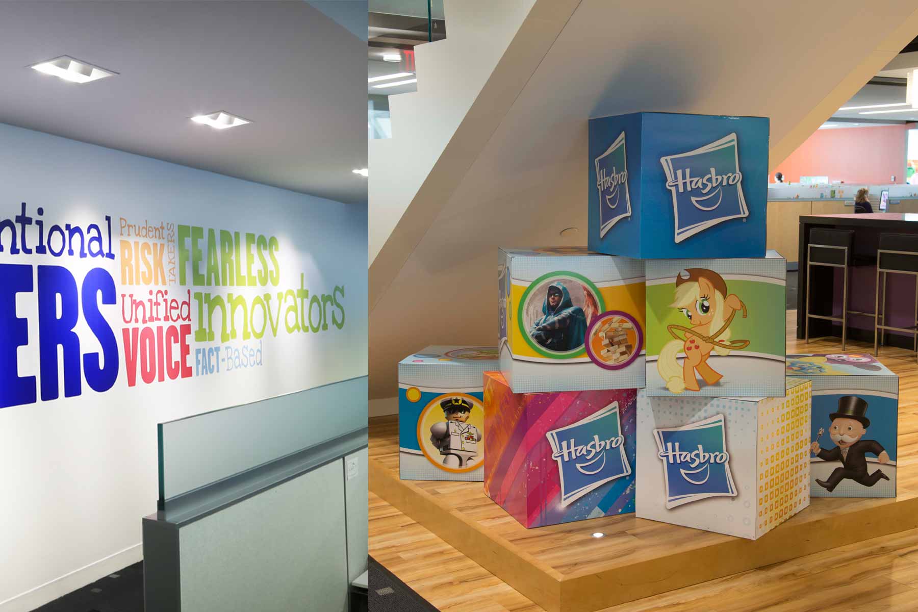 Hasbro Offices Environmental Graphics